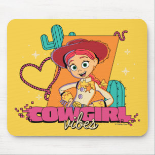 Tapis De Souris Toy Story Jessie "Vibes de Cowgirl"
