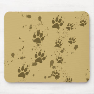 Tapis De Souris Traces Wolf