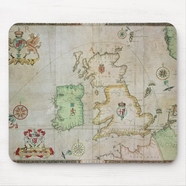 Tapis De Souris Tracez montrer l'itinéraire de la flotte d'armada (Devant)