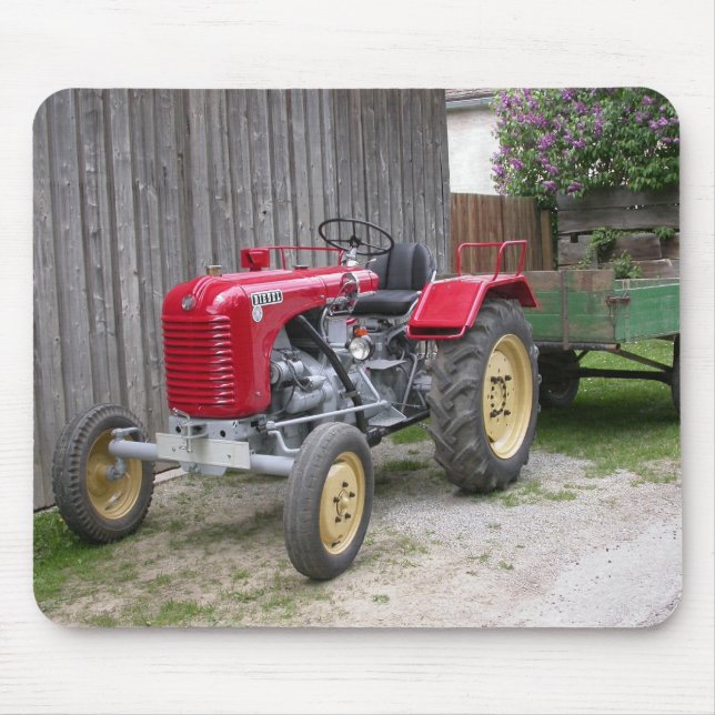 Tapis De Souris Tracteur Red Steyr T84 (Devant)