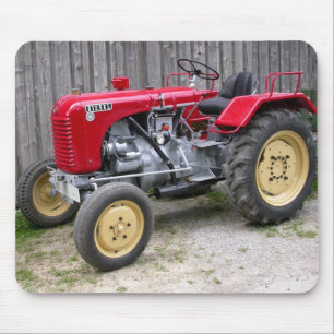 Tapis De Souris Tracteur rouge