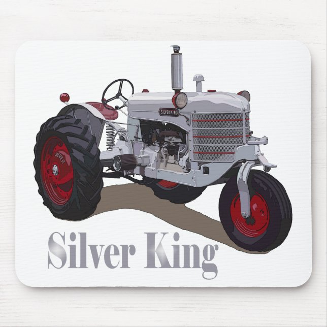 Tapis De Souris Tracteur Silver King (Devant)