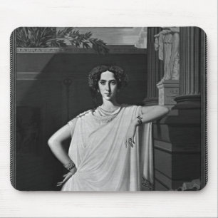 Tapis De Souris Tragédie ou, portrait de Rachel, c.1854