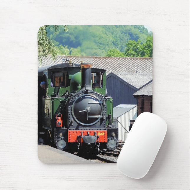 TAPIS DE SOURIS TRAIN À VAPEUR (Avec souris)