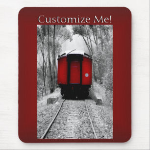 Tapis De Souris Train à vapeur Vintage Victorian de Red Caboose