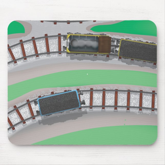 Tapis De Souris Train électrique (Devant)