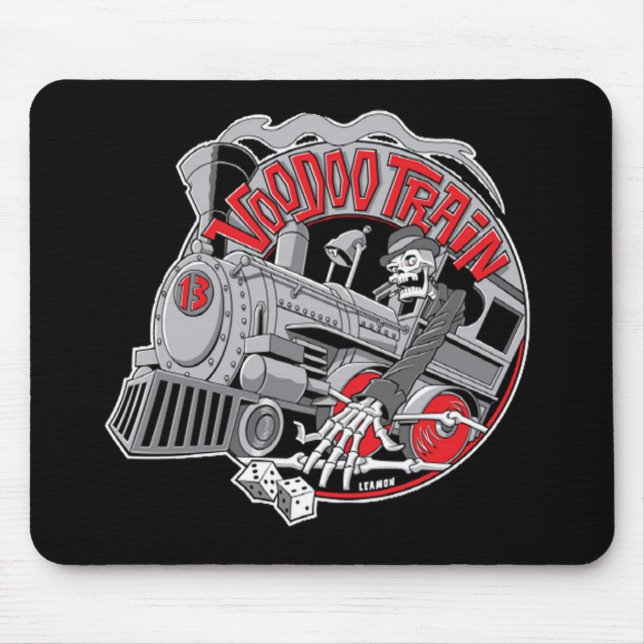 Tapis De Souris Train Mousepad de vaudou (Devant)
