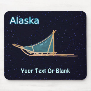 Tapis De Souris traîneau à chiens - Alaska