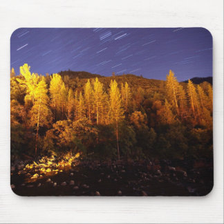 Tapis De Souris Traînée Mousepad d'étoile dans Yosemite la