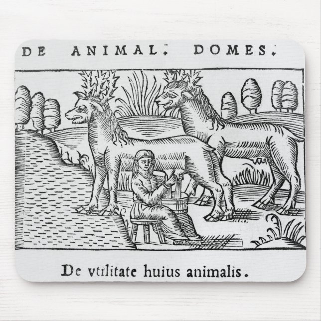 Tapis De Souris Traite des rennes (Devant)