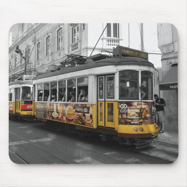 Tapis De Souris Tram 28 % pipe% Eletrico 28 Lisbonne de Lisbonne (Devant)
