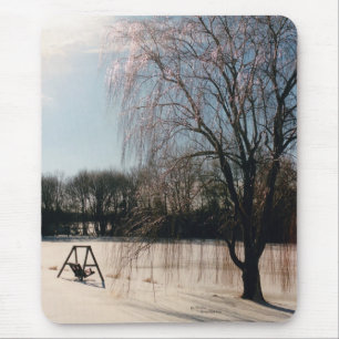 Tapis De Souris Tranquillité d'hiver Mousepad