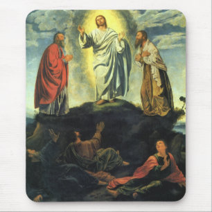 Tapis De Souris Transfiguration par Giovanni Girolamo Savoldo