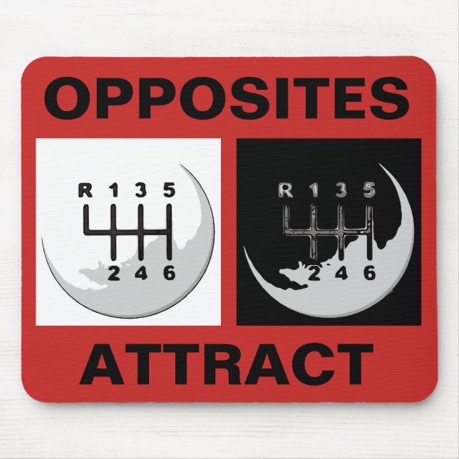 Tapis De Souris Transmission MANUELLE - ATTRAIT OPPOSÉ (Devant)