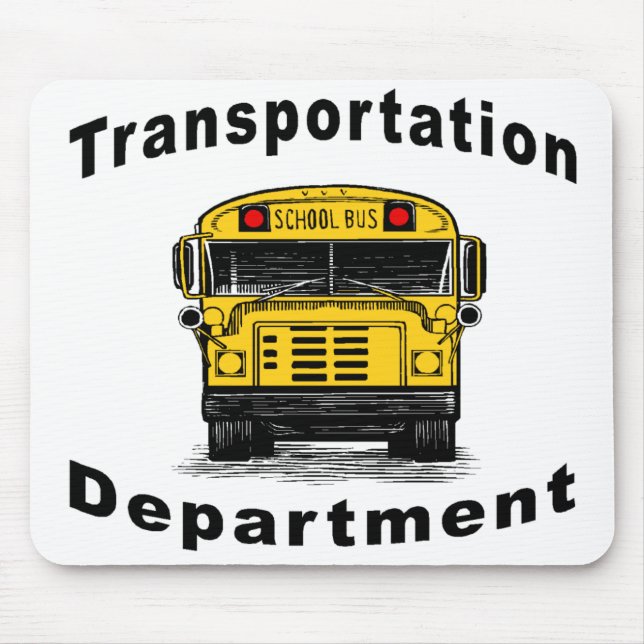 Tapis De Souris transportationdepartmentmousepad (Devant)