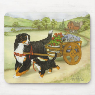 Tapis De Souris Transporter en charrette
