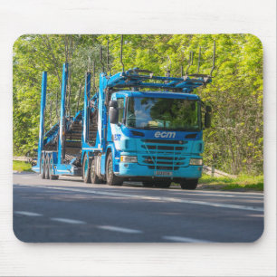 Tapis de souris transporteur de voiture