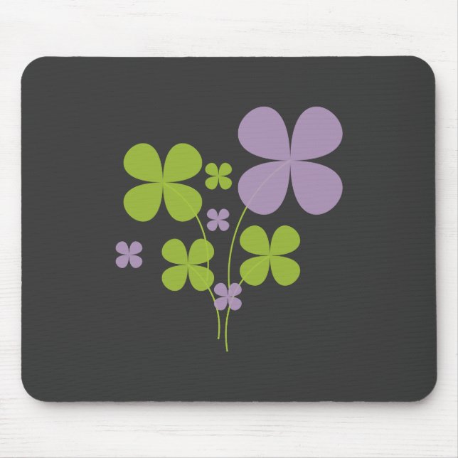 Tapis de souris Trèfle (Devant)