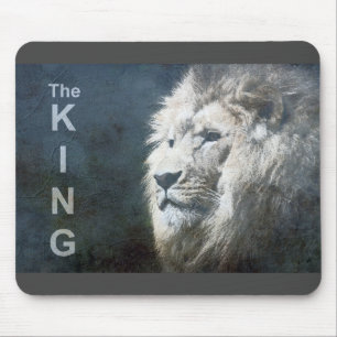 Tapis De Souris Trendy Lion Head Pop Art Picture The King Template