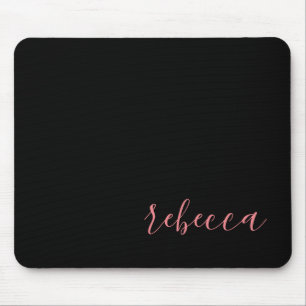 Tapis De Souris Trendy Moderne Professionnel Simple Nom Souris Pad