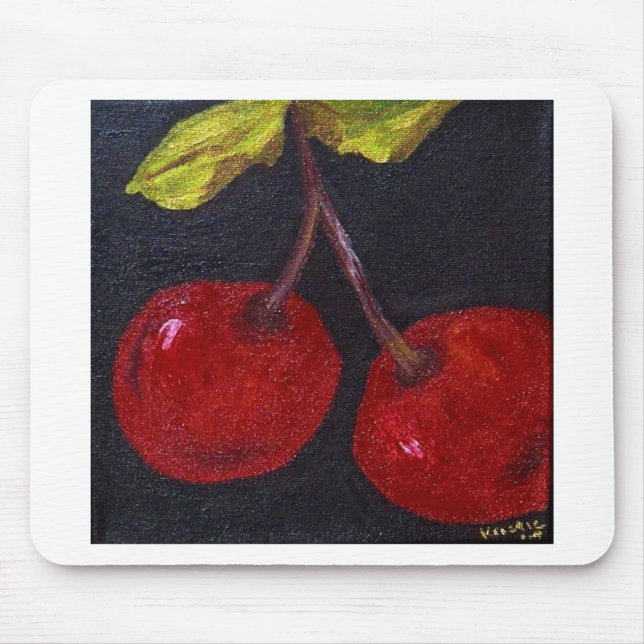 Tapis De Souris Très cerise (Devant)