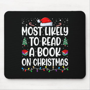 Tapis De Souris Très Probable De Lire Un Livre Sur Le Correspondan