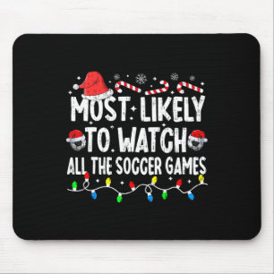 Tapis De Souris Très Probable De Regarder Tous Les Jeux De Footbal