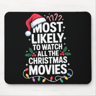 Tapis De Souris Très Susceptibles de Regarder Tous les Films de No