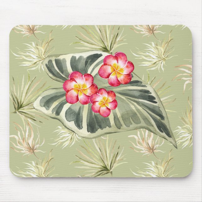 Tapis De Souris Tri-couleur pâle avec photos (Devant)