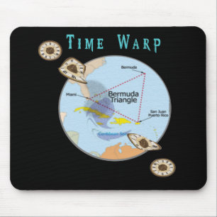 Tapis De Souris Triangle des Bermudes