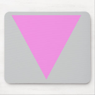 Tapis De Souris Triangle rose
