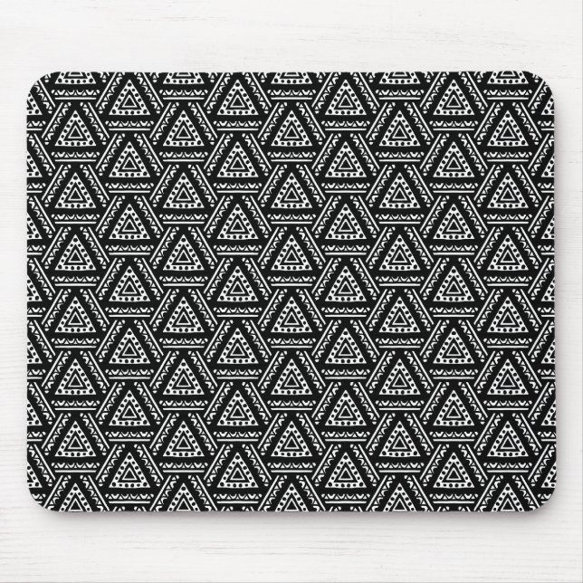 Tapis De Souris Triangles entrelacées v2 (Devant)