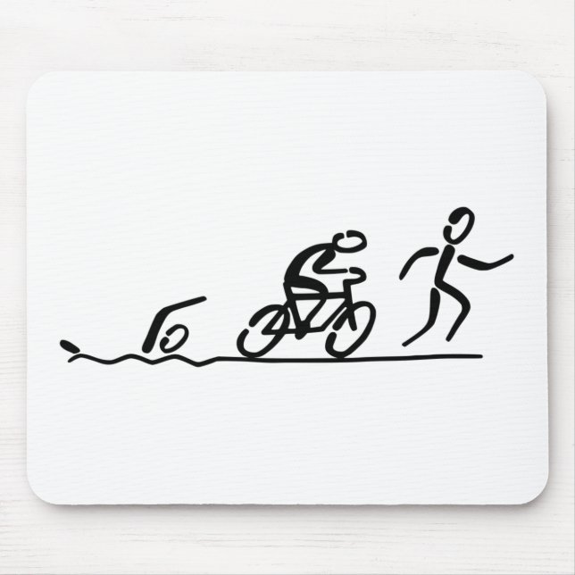 Tapis De Souris Triathlon (Devant)