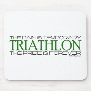 Tapis De Souris Triathlon - la fierté est Forever
