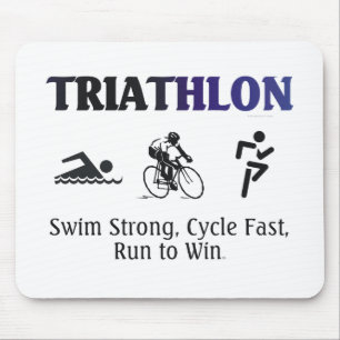 Tapis De Souris Triathlon SUPÉRIEUR