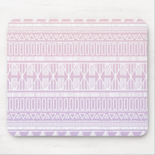 Tapis De Souris Tribal Pastel rose violet