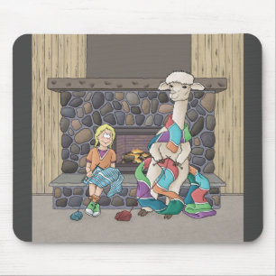 Tapis De Souris Tricot Alpaca