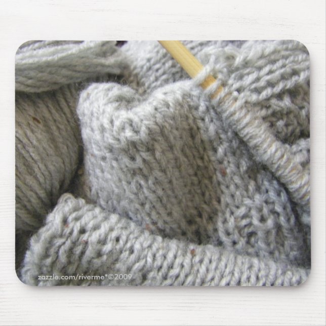 Tapis De Souris Tricotage (Devant)