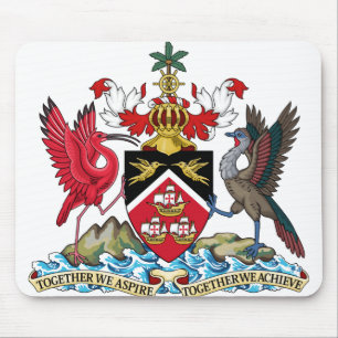 Tapis De Souris trinidad et tobago emblem