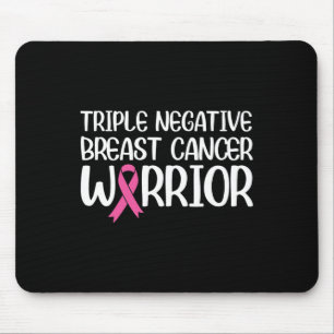 Tapis De Souris Triple Négatif Cancer du Sein Le Guerrier Pi