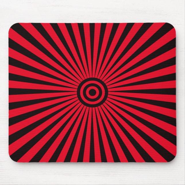 Tapis De Souris Trippy Bullseye (Devant)