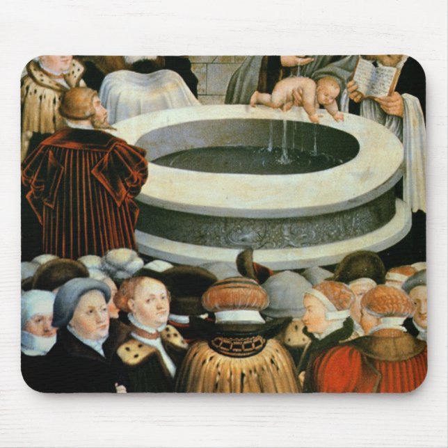 Tapis De Souris Triptyque, panneau gauche, Philipp Melanchthon (Devant)