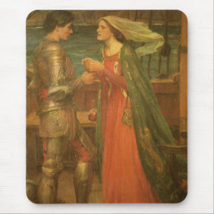 Tapis De Souris Tristan et Isolde par John William Waterhouse