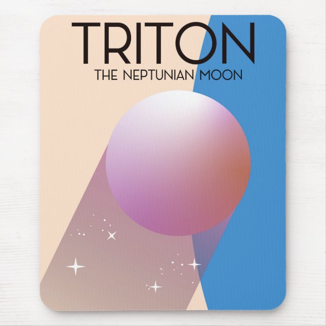 Tapis De Souris Triton - La lune népalaise (Devant)