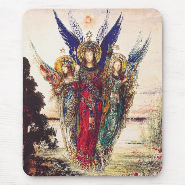Tapis De Souris Trois anges Mousepad (Devant)