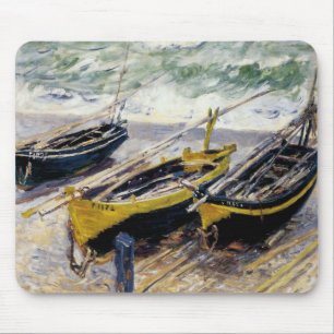 Tapis De Souris Trois bateaux de pêche