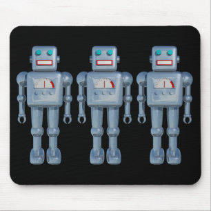 Tapis De Souris Trois robots