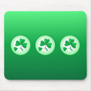Tapis De Souris Trois shamrocks