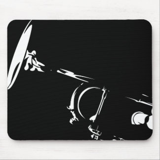 Tapis De Souris Trompette Mousepad de jazz