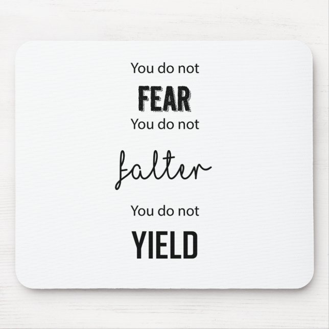 Tapis De Souris Trône d'Aelin en verre (Devant)